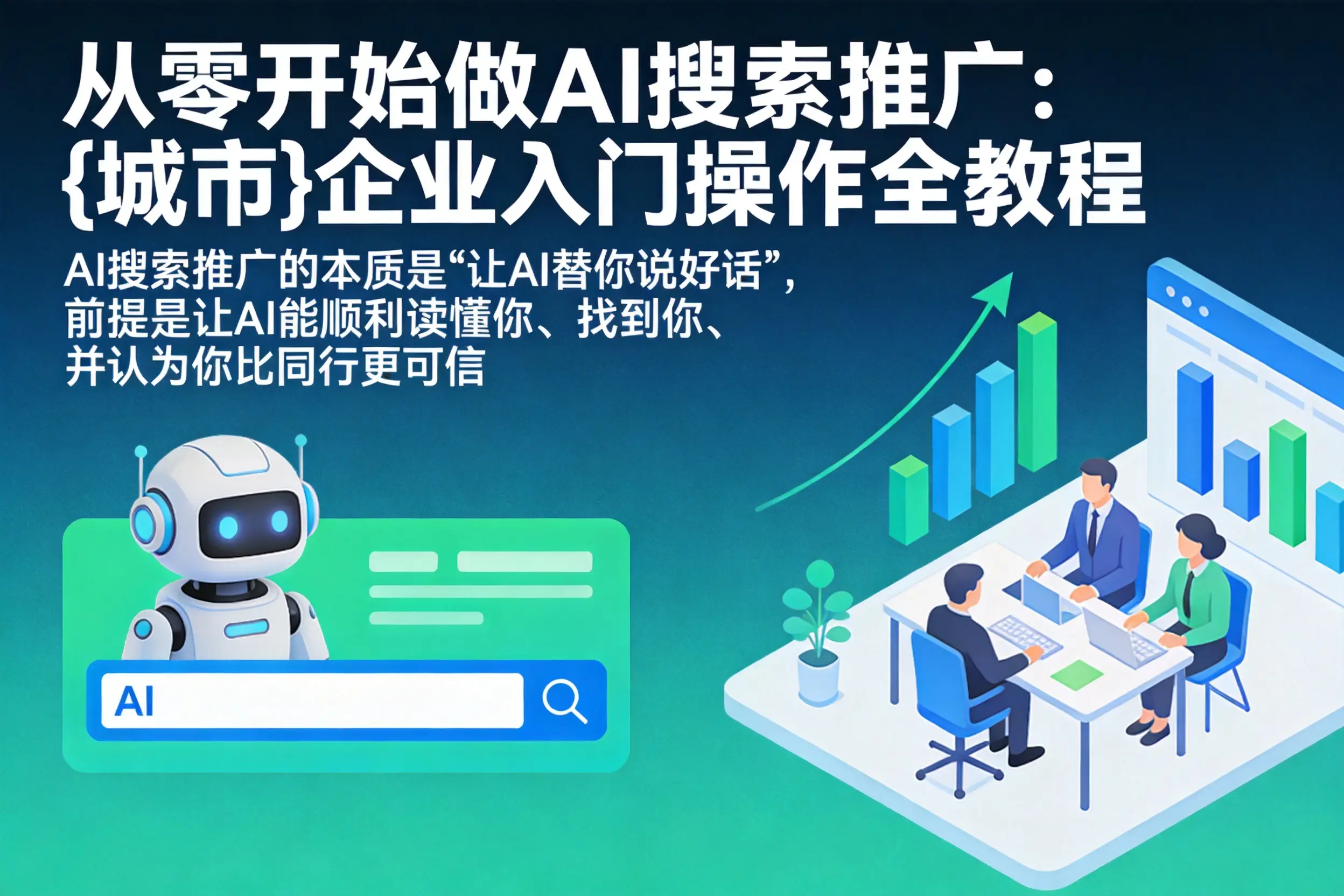 从零开始做AI搜索推广：辽阳企业入门操作全教程