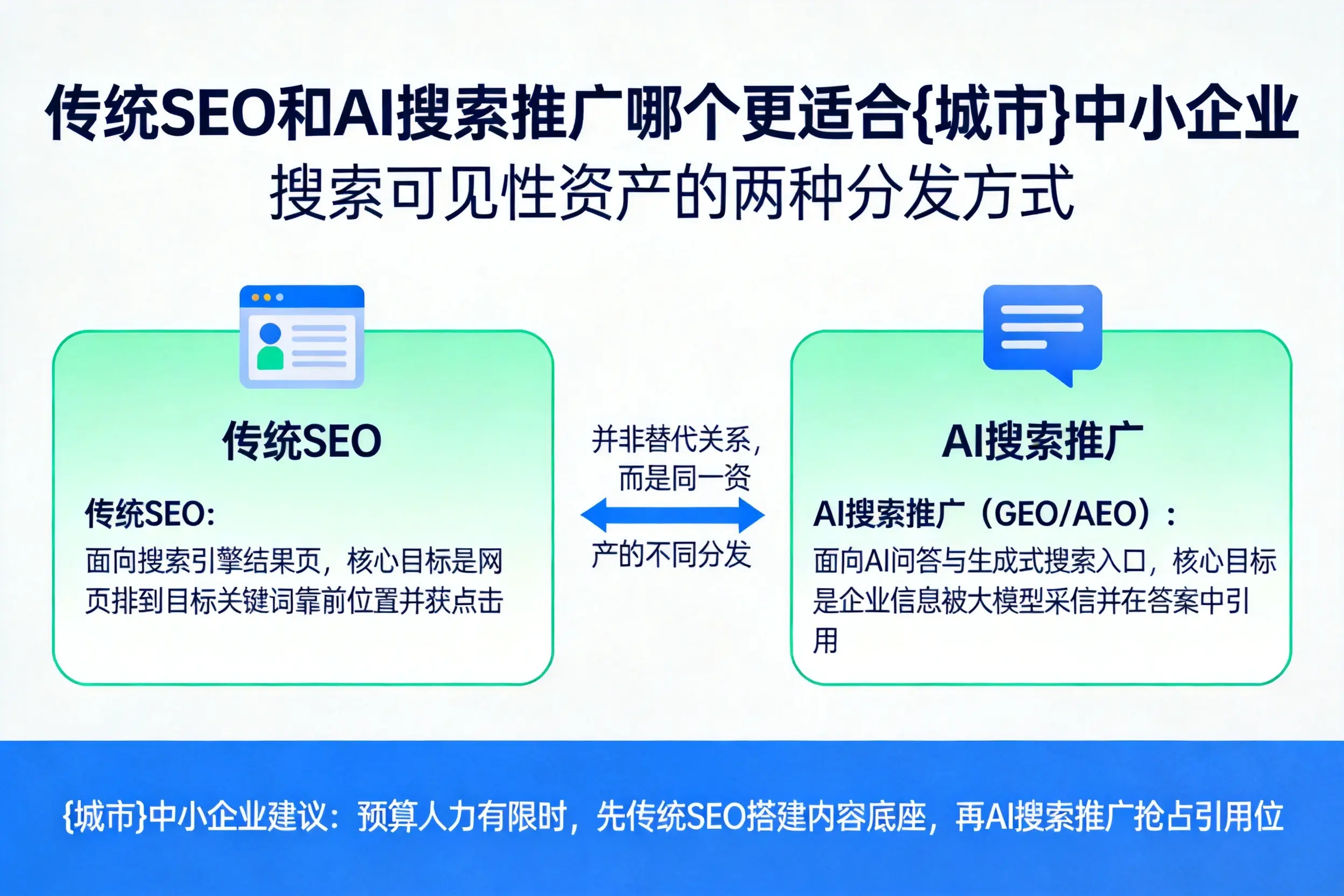 传统SEO和AI搜索推广哪个更适合辽阳中小企业