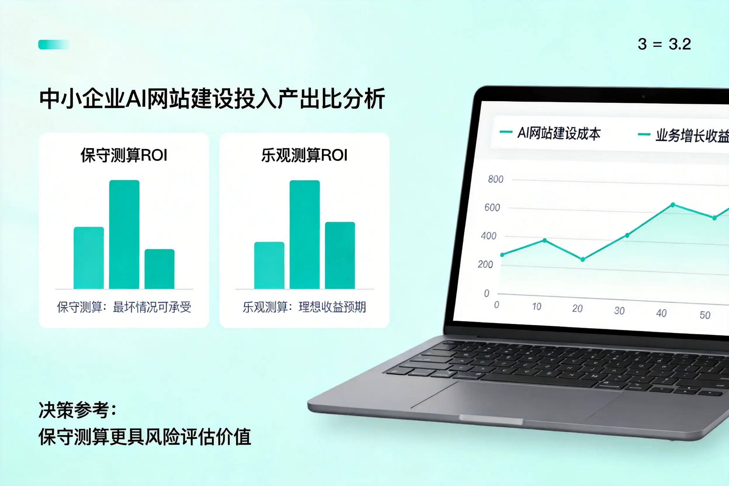 辽阳中小企业AI网站建设投入产出比怎么算?先看这份分析