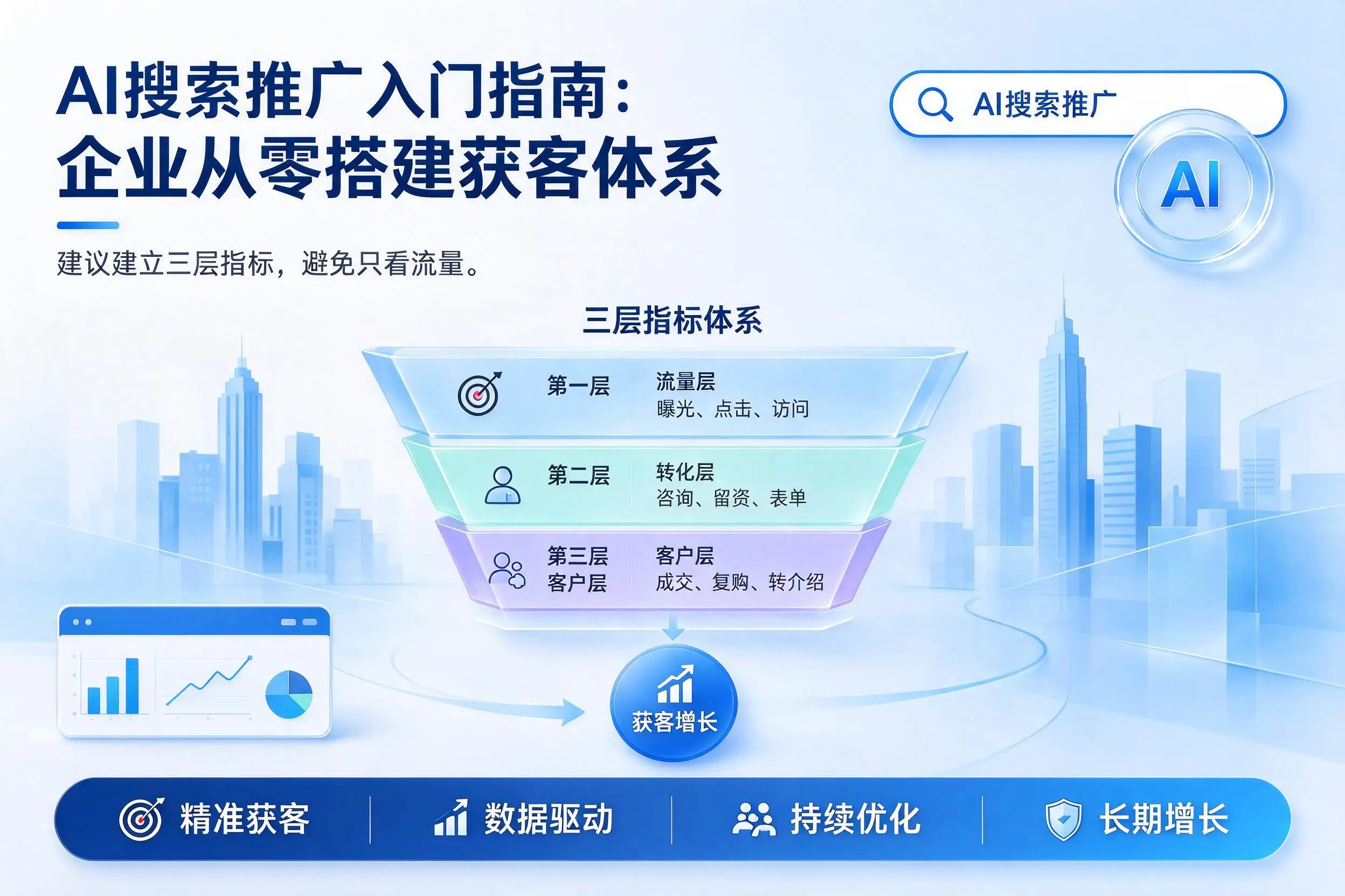 AI搜索推广入门指南:辽阳企业从零搭建获客体系